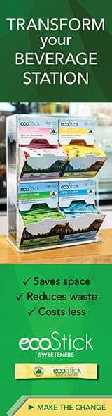 Sugar Foods ecoStick Dispensers Beverage Station - skyscraper - both -10.16