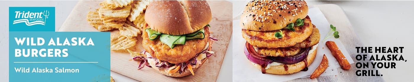 Wild Alaska Salmon Burgers - banner - both - 04.25