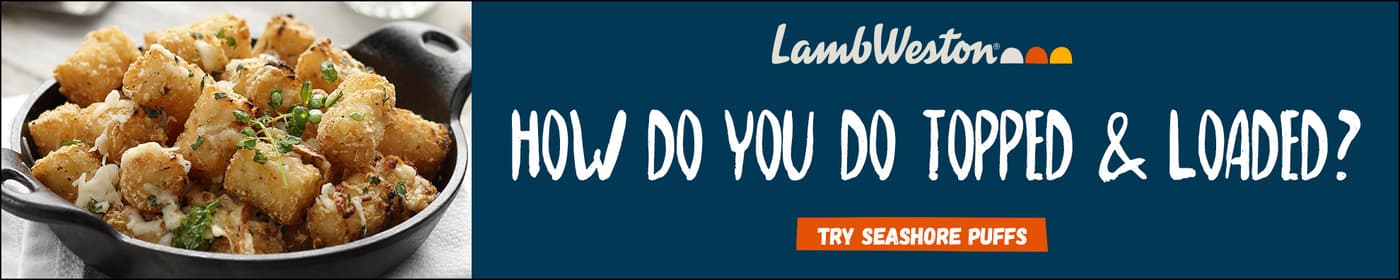 Lamb Weston Seashore Puffs - banner - DSR - 12.18