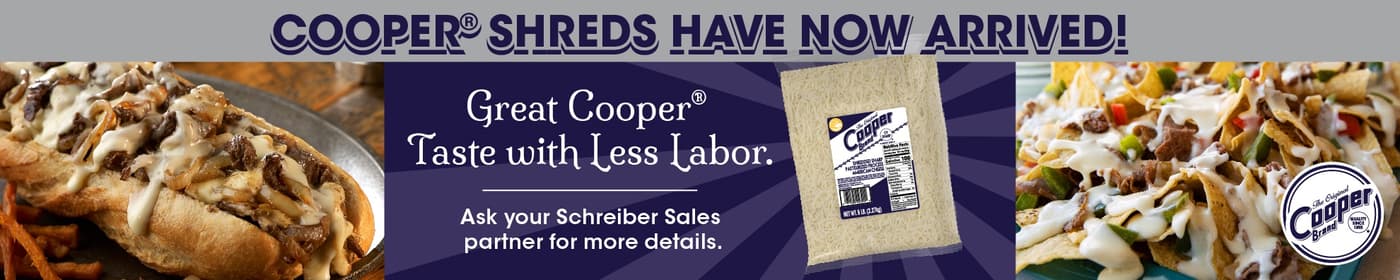 Cooper Shreds Have Now Arrived - banner - 02.24