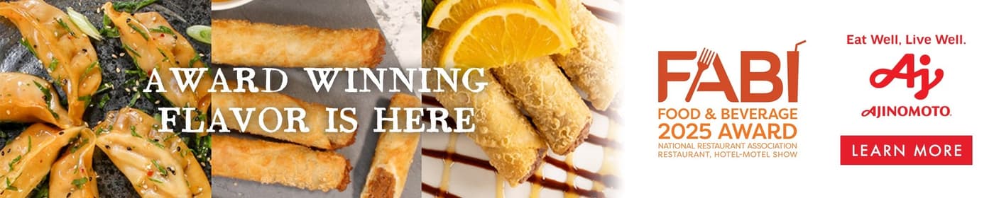 Award Winning Flavor is Here - 2025 Food & Beverage Awards - banner - OE - 06.03 - 12.31.25