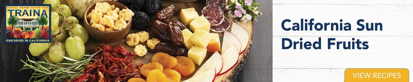 Sugar Food Traina California Dried Fruits - banner - OE - 10.19