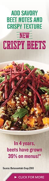 Sugar Foods - Add Savory Beet Notes Crispy Beets skyscraper - both - 05.18